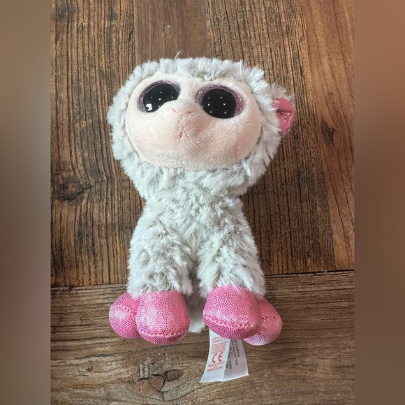 Ty Other - Ty Plush Toy with Pink and Gray Fur